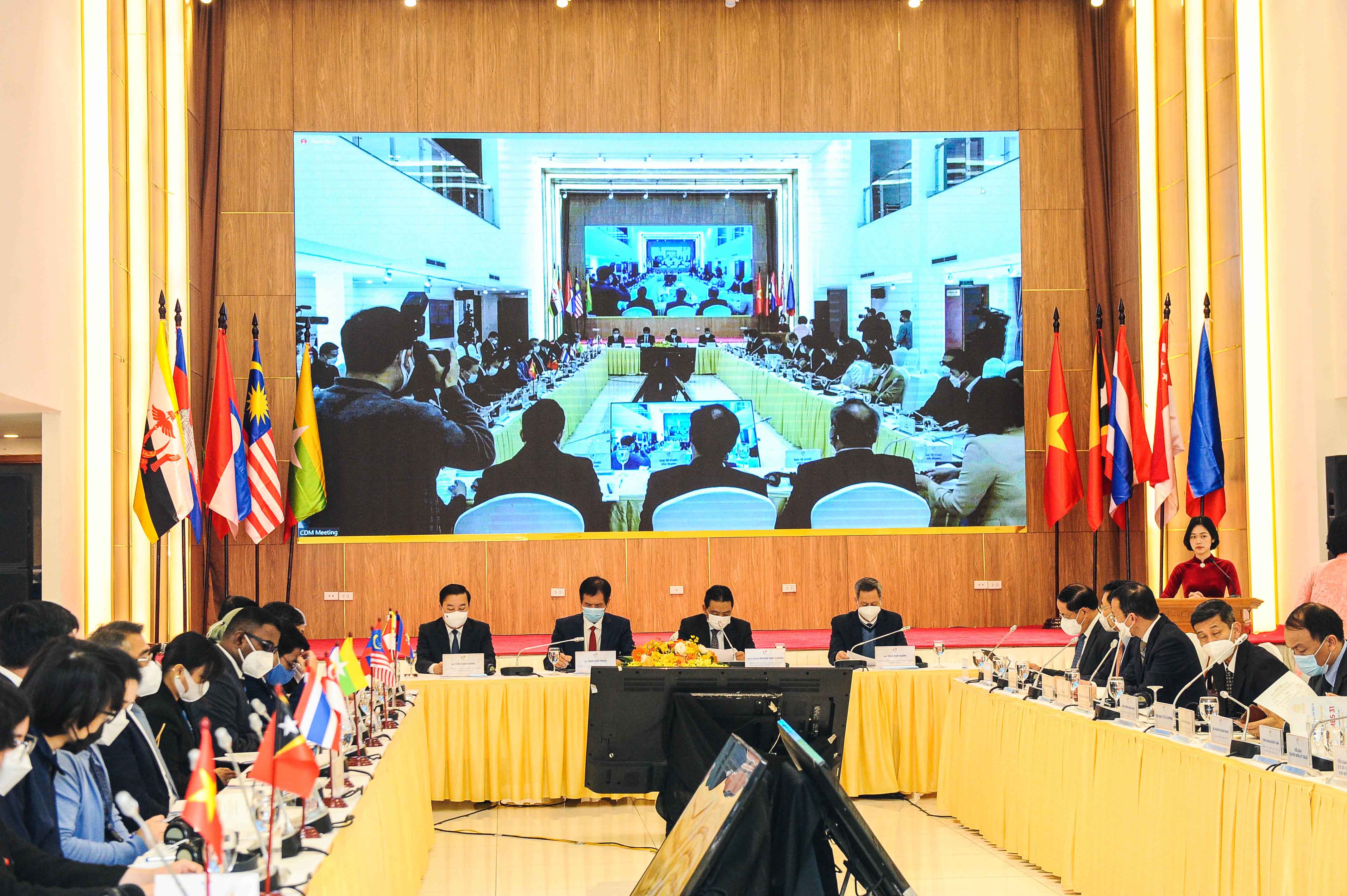 Toàn cảnh Hội nghị trưởng đoàn tại Hà Nội